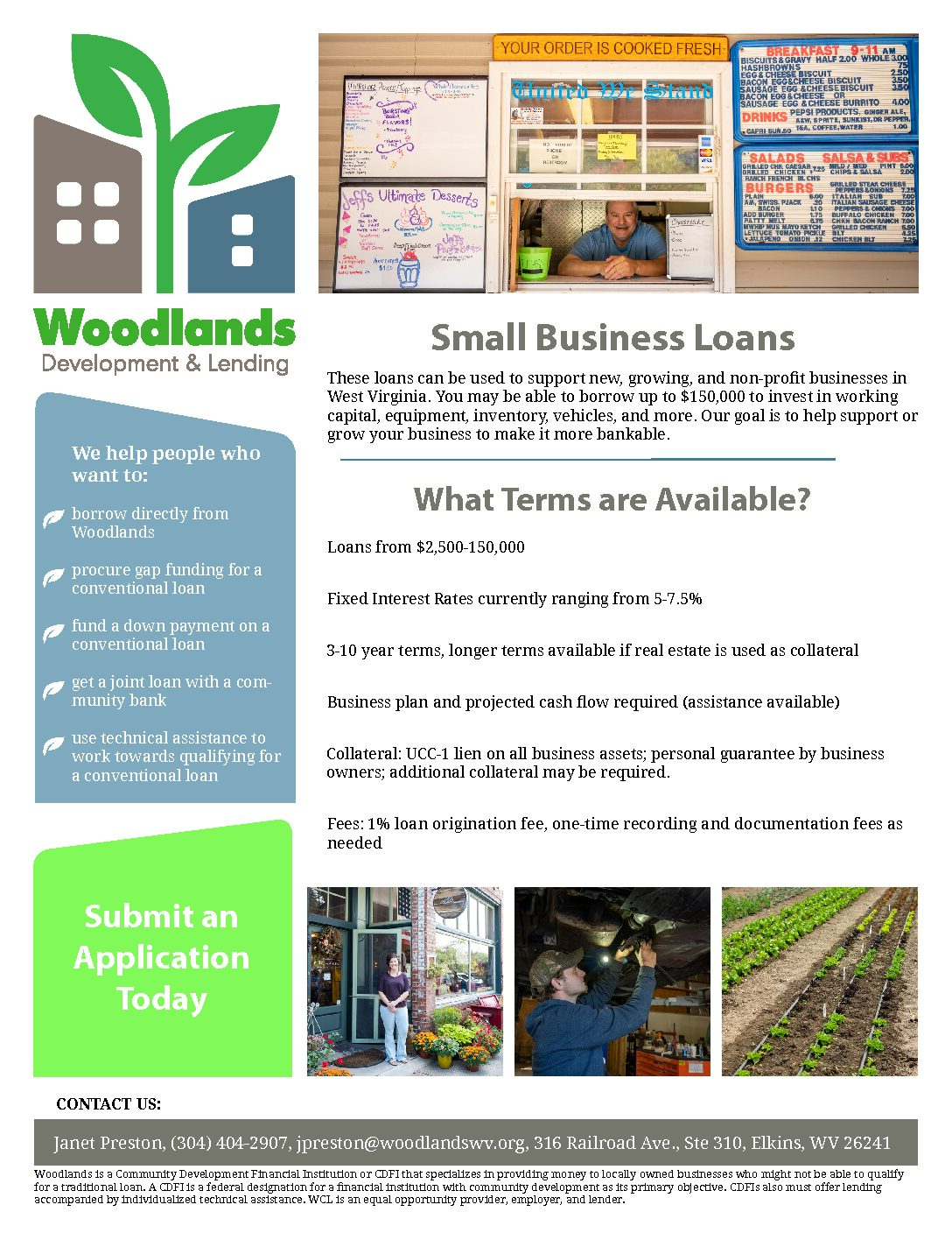 Small Business Loans sheet
